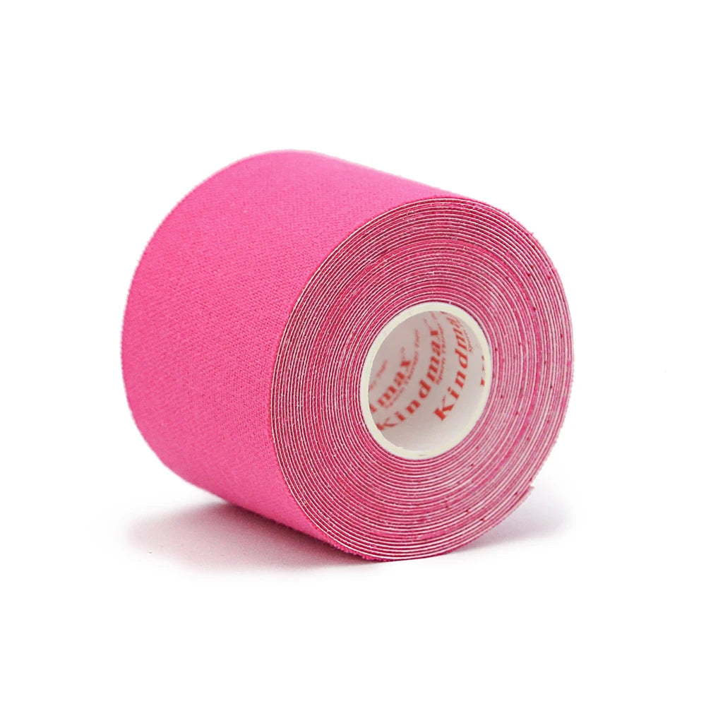 Kindmax Cotton Elastic Kinesiology Tape in Box Sportsman Athletes Injury Prevention Pain Relief  Roll