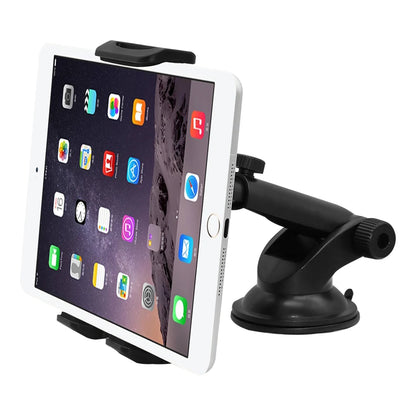 Suction Cup Style Tablet PC Stand Bracket Clip for 4~12 inch Screen Universal Bracket Clip Car Holder with 360 degree turning