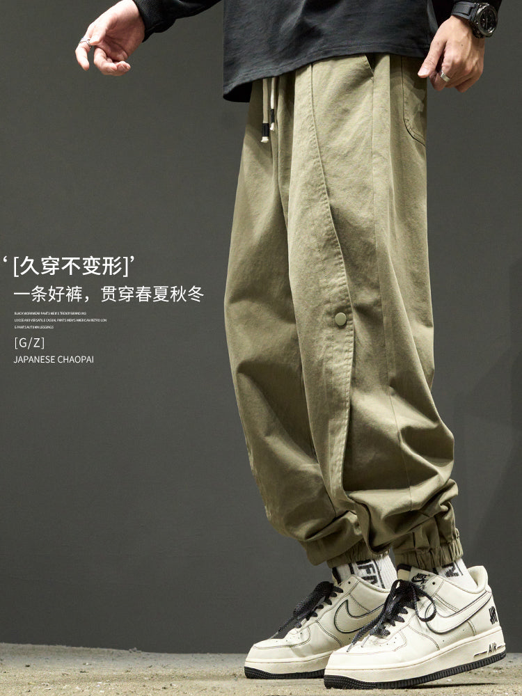 Trendy Retro Casual Boys Handsome Paratroopers Cargo Pants