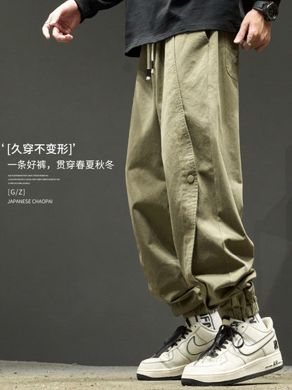 Trendy Retro Casual Boys Handsome Paratroopers Cargo Pants