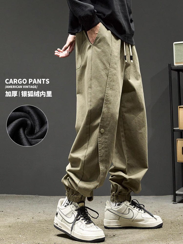 Trendy Retro Casual Boys Handsome Paratroopers Cargo Pants