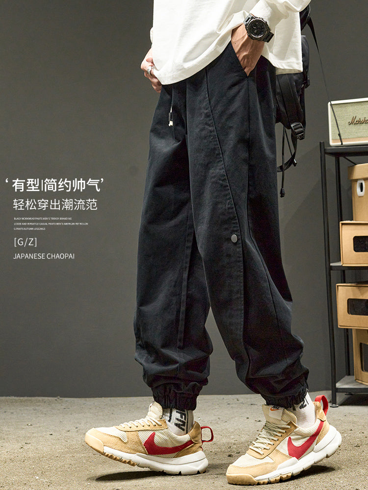 Trendy Retro Casual Boys Handsome Paratroopers Cargo Pants