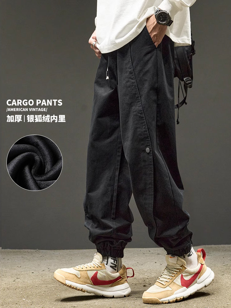 Trendy Retro Casual Boys Handsome Paratroopers Cargo Pants