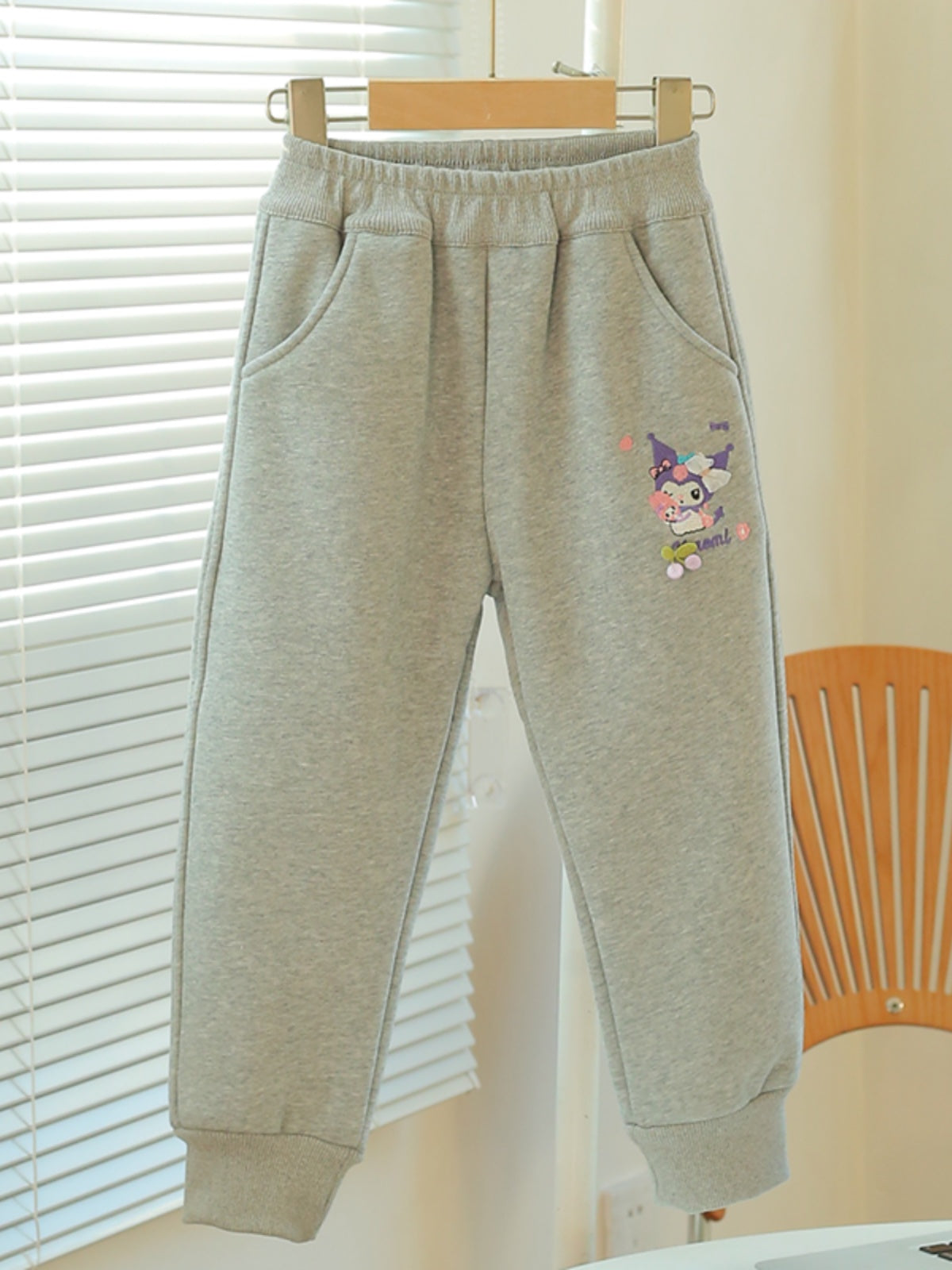 Sweatpants Clow M Casual Single-Layer Fleece-Lined Jogger Pants Sports Pants