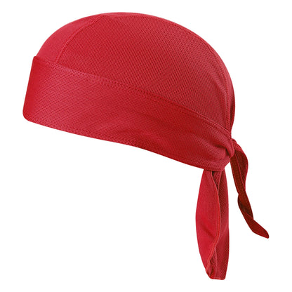 Cycling Hat Under Helmet Quick Dry Pure Cycling Cap Head Scarf Summer Men Running Riding Bandana Headscarf Ciclismo Pirate Cap