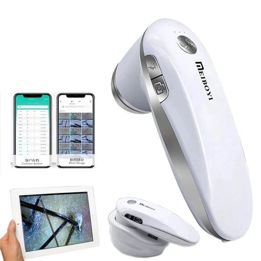 Hair Protect Machine Scalp Care Portable 200 Times Scalp Analyzer Mini Wireless WiFi Scalp And Hair Follicles Super Scope Camera