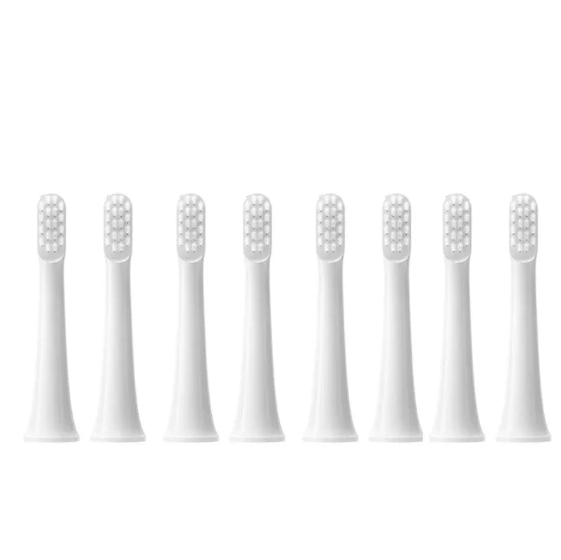 8PCS For XIAOMI MIJIA T100 Replacement Brush Heads Sonic Electric Toothbrush Vacuum DuPont Soft Bristle Suitable Nozzles