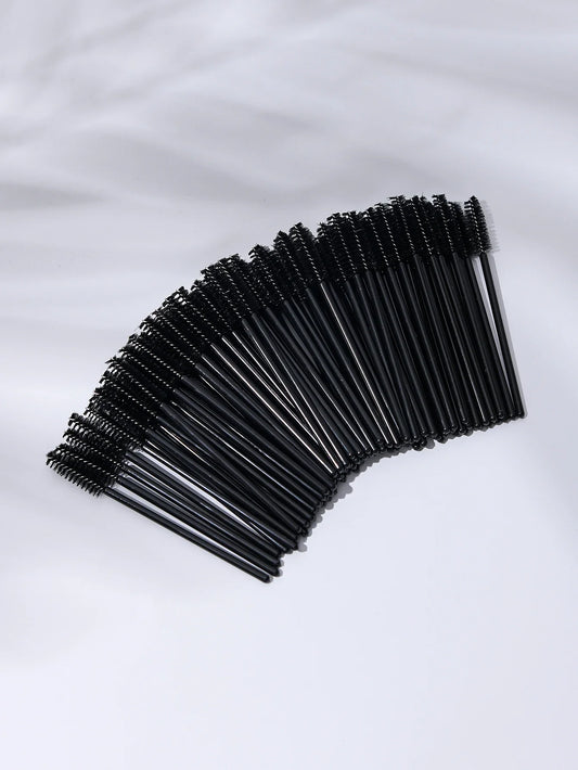 100PCS Eyelash Brushes Makeup Brushes Disposable Mascara Wands Applicator Spoolers Eye Lashes Cosmetic Brush,lash extension tool