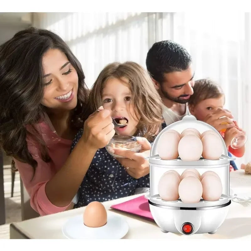 2025 egg cooker is a breakfast artifact for lazy people at home. Mini multi-functional double-layer steamed corn and egg steamer