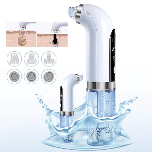 Black Head Remover USB Charger Strong Blackhead Vacuum Suction Remover Cleanser Facial Pores Cleaner