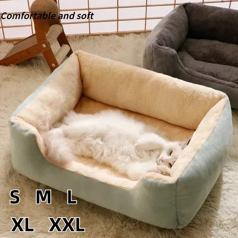 Cats Bed Dog Mat Beds Goods Pet Cat Pillow Cat Cushions Cute Things Sofa For Cats House With Scratcher Houses Habitats Pet Tent