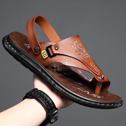 Men Sandals Summer Cushion Beach Holiday Sandals Male Casual Sport Sandalias 2023 Outdoor Retro Comforty Light Sandals Men