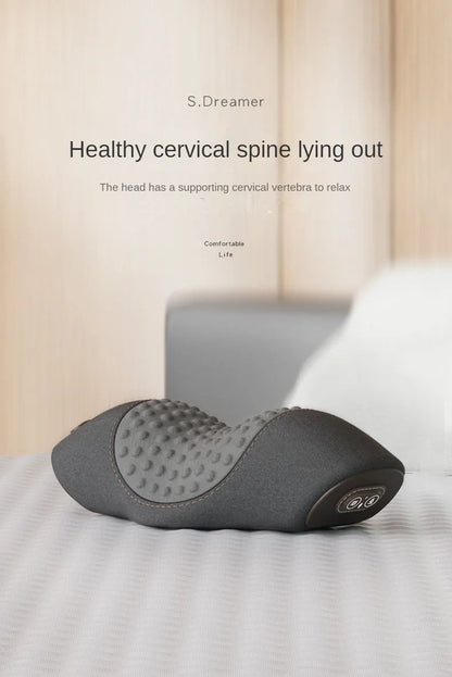 Cervical pillow massage helps with sleep, heating, and neck protection pillow