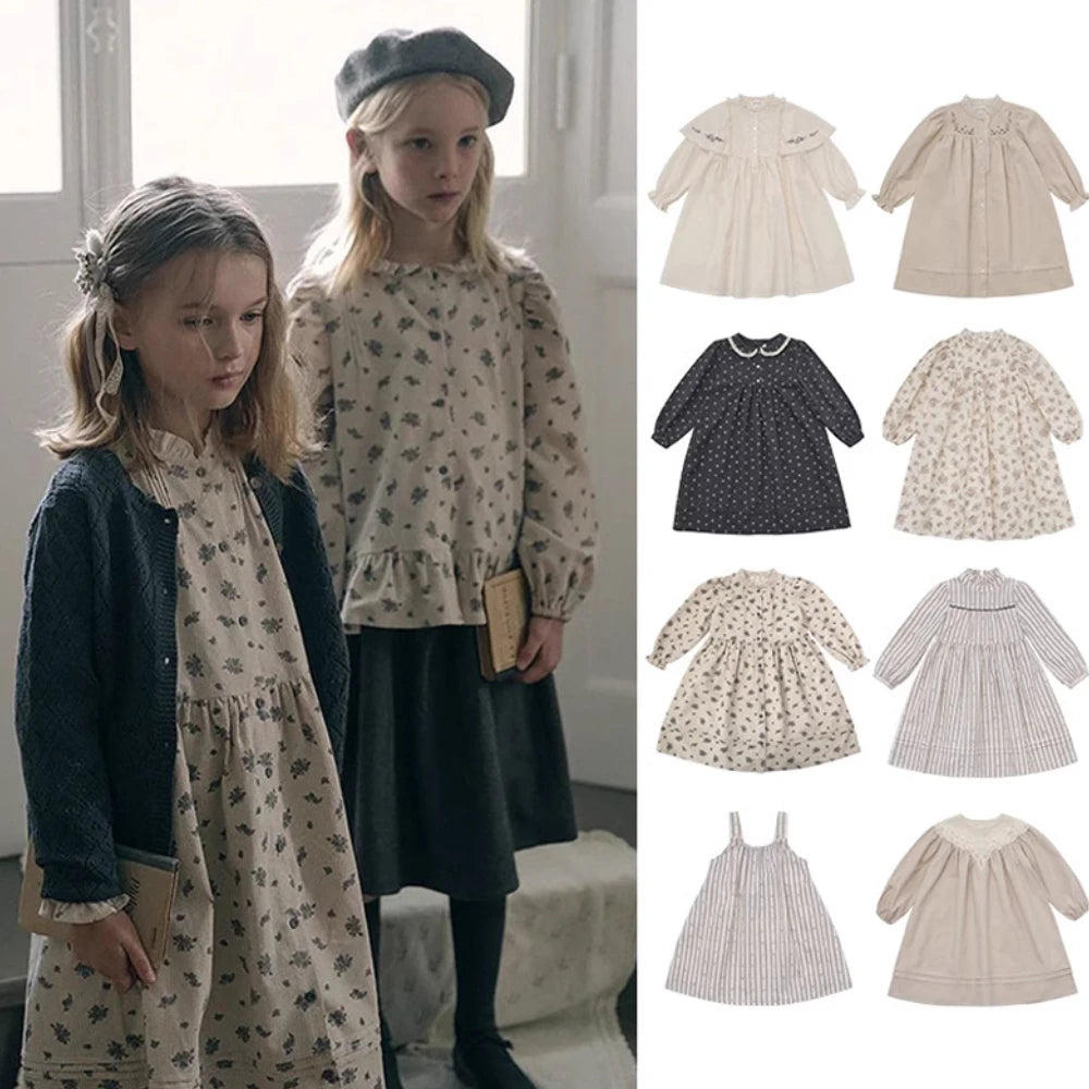 Flower Girl Dresses Lou Brand New Autumn Long Sleeve Embroidered Cute Toddler Kids Clothes Flower Baby Wedding Dress Girls Dress