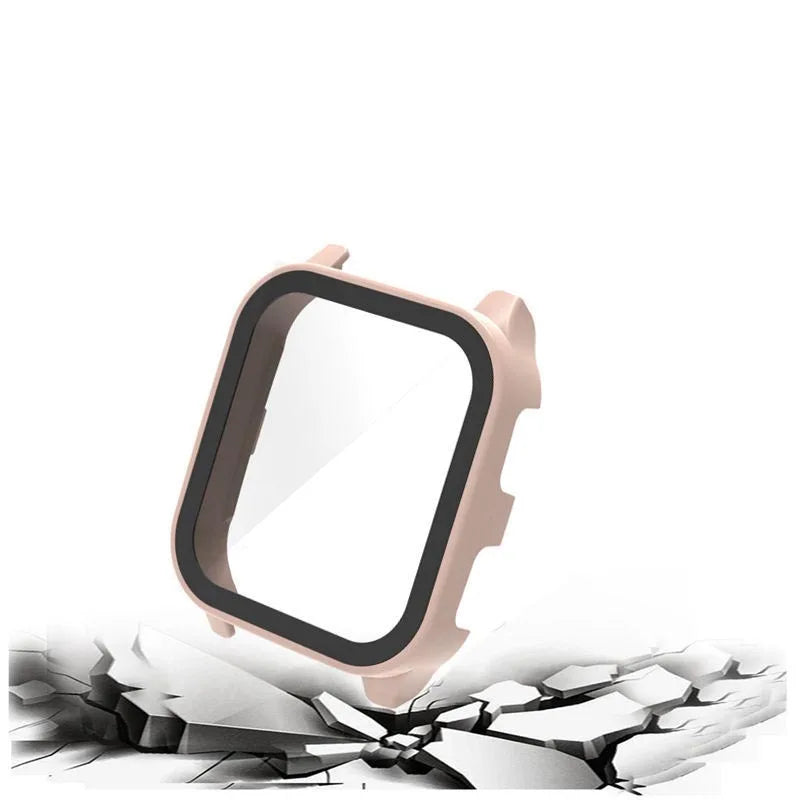 Hard Edge Shell Screen Glass Protector Film Frame Case For Garmin Venu SQ 2 Smart Watch Protective Cover SQ2 Music Accessories