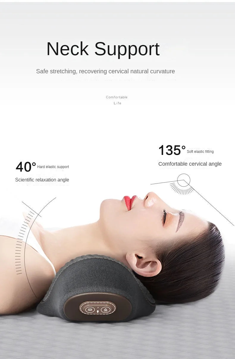 Cervical pillow massage helps with sleep, heating, and neck protection pillow