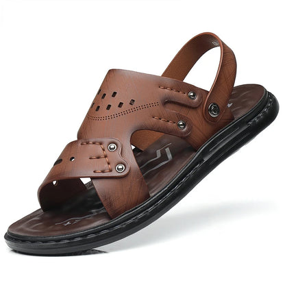 Men Sandals Summer Cushion Beach Holiday Sandals Male Casual Sport Sandalias 2023 Outdoor Retro Comforty Light Sandals Men