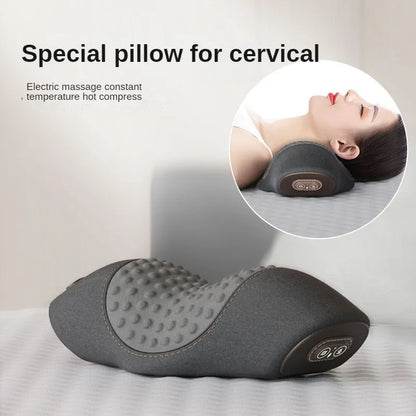 Cervical pillow massage helps with sleep, heating, and neck protection pillow