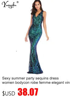 Sexy vintage backless sequin bodycon summer dress women elegant luxury birthday party dress womens prom evening dresses vestidos