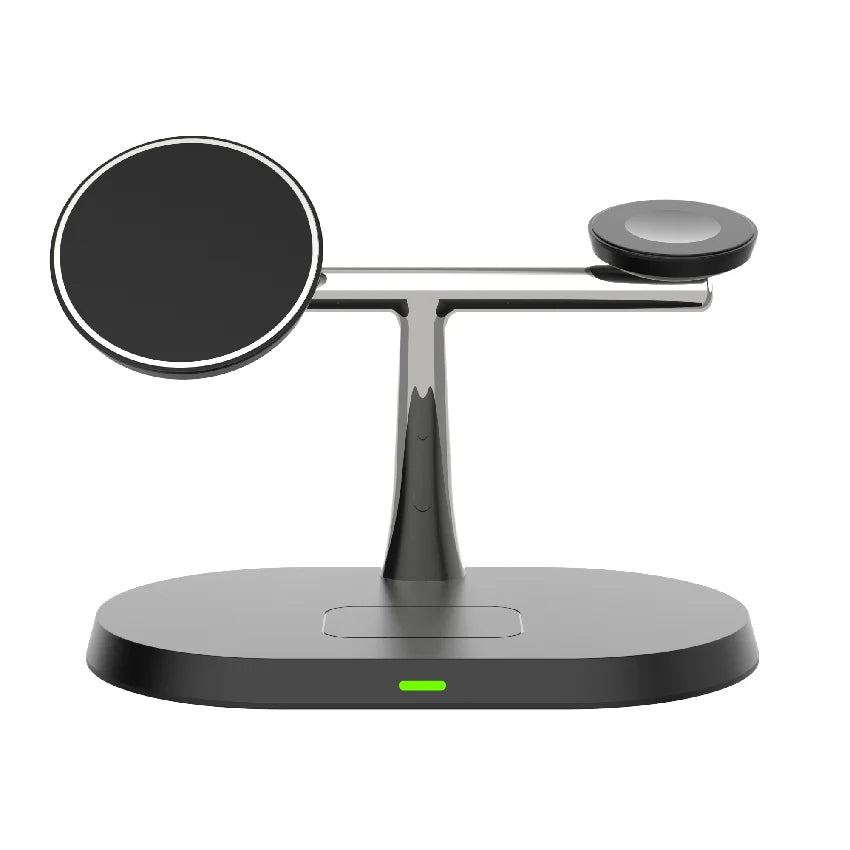 30W 3 In 1 Magnetic Wireless Charger Stand Fast Charging Dock Station for iPhone 15 14 13 12 Pro Max Apple Watch 8 7 Airpods Pro