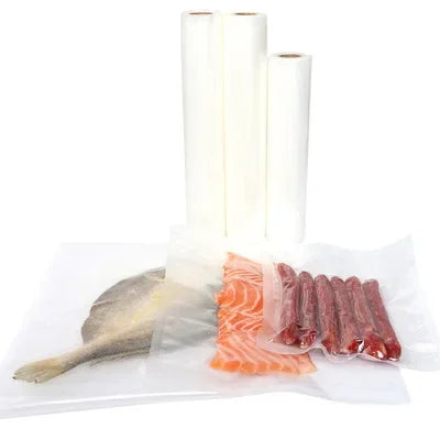 Vacuum Bags For Food Long Fresh Keeping BPA-Free Packaging Sealer Bag For Meat Fruits 5 Rolls/lot 12+15+20+25+28cm*500cm