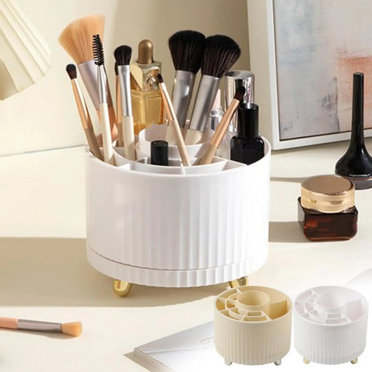 360° Rotating Storage Box for Makeup Brush Eyebrow Pen Lipstick Storage Jewelry Boxes Makeup Organizer Box For Cosmetic