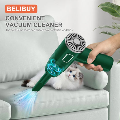 BELIBUY Car Vacuum Cleaner Portable Powerful Wireless Vacuum Cleaner Home Carpet Cleaner Home Appliance Mini Cleaning Machine