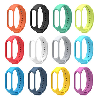 Strap For Xiaomi Mi Band 7 6 4 5 3 Bracelet Silicone Sports Replacement Wristband For MiBand 7 5 6 Watchband Strap For Mi5 Mi4