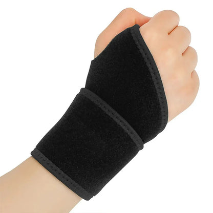 1PC Sports Wrist Support Adjustable Wrist Compression Wrap Elastic Band Brace for Carpal Tunnel Arthritis Tendinitis Pain Relief