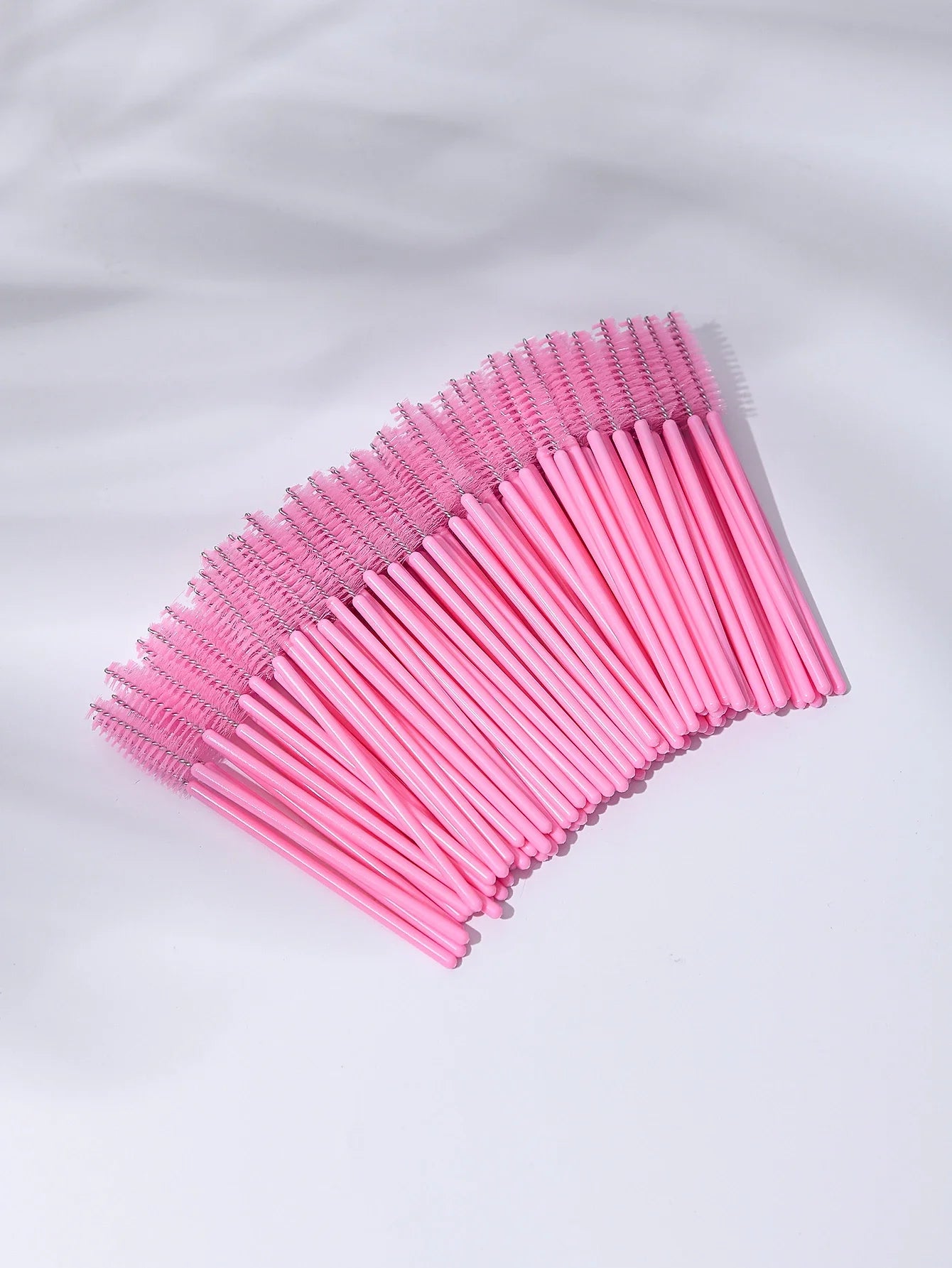 100PCS Eyelash Brushes Makeup Brushes Disposable Mascara Wands Applicator Spoolers Eye Lashes Cosmetic Brush,lash extension tool