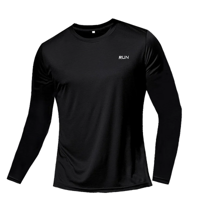 Quick Dry Breathable T-Shirt Sports Tops Training Clothes Long Sleeve T-Shirt Men's Autumn Running Gym Accessories Men Fitness