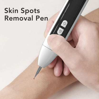 LCD Screen Freckle & Spots Removal Pen - Pore Shrinking, Wart Treatment & Fast Energy with Cotton Swab for home Use