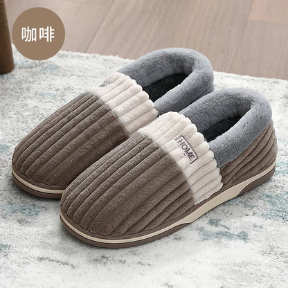 Shevalues Fashion Fur Women Slippers New Winter Fluffy Warm Waterproof House Slippers Female Outdoor Soft Sole Furry Slippers