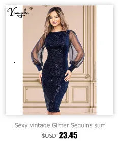 Sexy vintage backless sequin bodycon summer dress women elegant luxury birthday party dress womens prom evening dresses vestidos