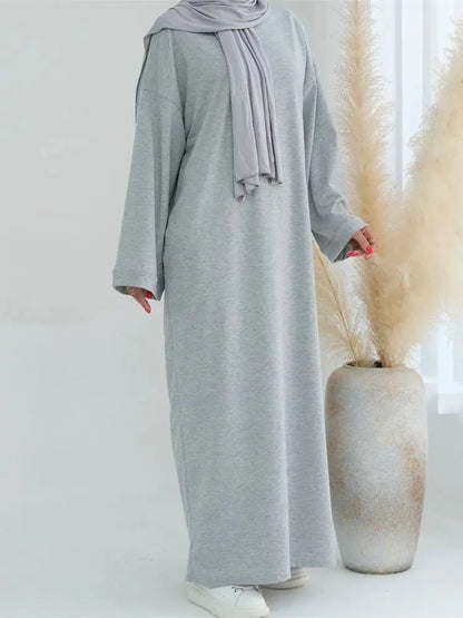 Eid Modest Clothing Muslim Kaftan Under Dress Abaya Dubai Islam For Women Robe Longue Caftan Marocain Femme Vestidos Musulmane