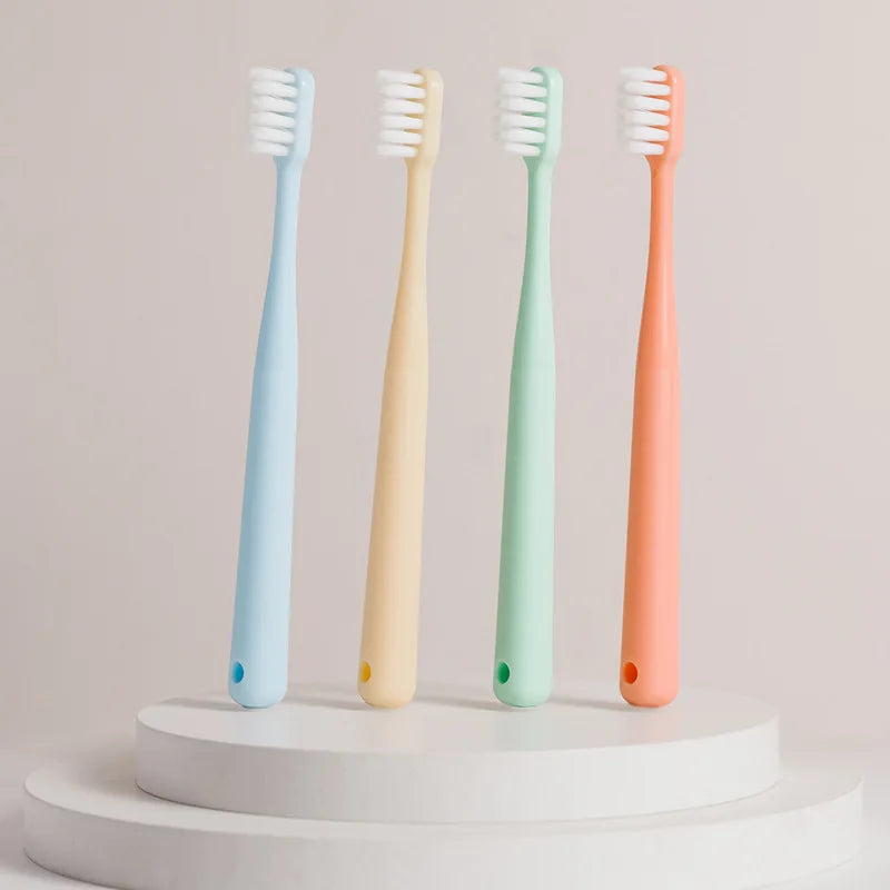 4-8pcs Extra Soft Toothbrush Children Toothbrushes Small Head Soft Bristle Kids Teeth Brush Trave Portable Oral Care Tool