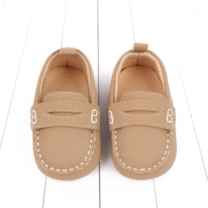 Fashion Designer Baby Boy Shoes Slip-on Loafers Newborn Infant First Walkers Toddler Boy Sneakers Breathable Casual Shoes