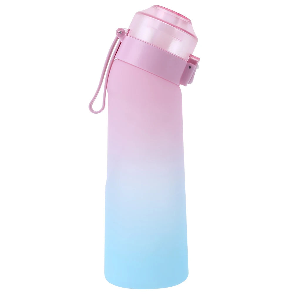 650ML Fragrance Smelling Water Bottle with Handle Flavor Pods Scent Water Cup BPA Free Scented Cup for Travel Climbing Hiking