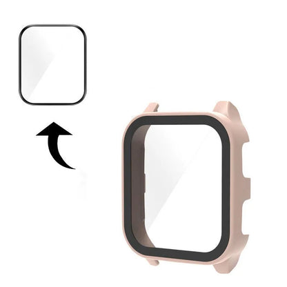 Hard Edge Shell Screen Glass Protector Film Frame Case For Garmin Venu SQ 2 Smart Watch Protective Cover SQ2 Music Accessories