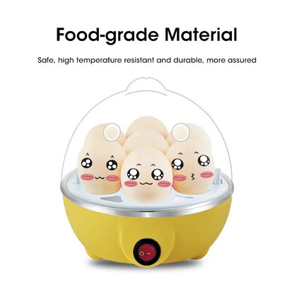 Multifunction Electric Egg Cooker Single Egg Boiler Kitchen Steamed Rapid Breakfast Cooking Appliances