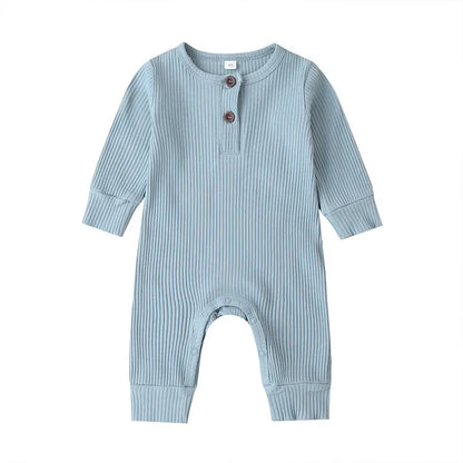 Autumn Newborn Infant Baby Boys Girls Romper Playsuit Overalls Cotton Long Sleeve Baby Jumpsuit Newborn Clothes