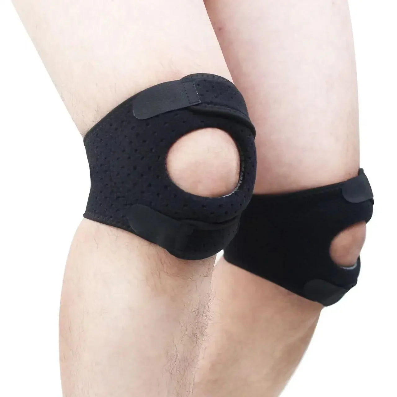 1pcs Patella Knee Compression Sleeve Support for Women Men knee Pain Arthritis Pain Workout Knee Guard kneepads