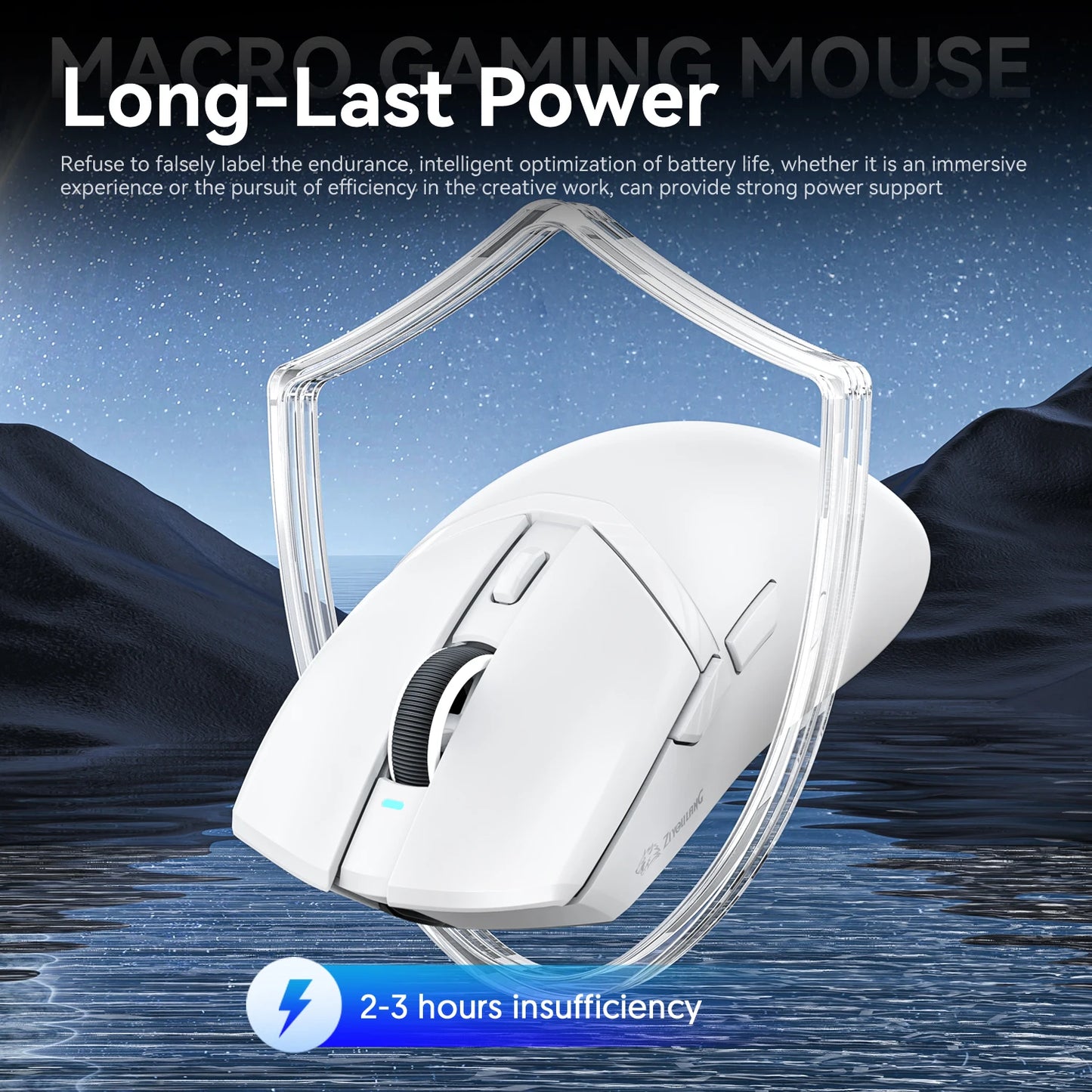 X2  wireless Mouse, 24000DPI PAW3311  2.4G/BT/Wired Ultra-light Magnetic Charging Dock  Gaming Mouse