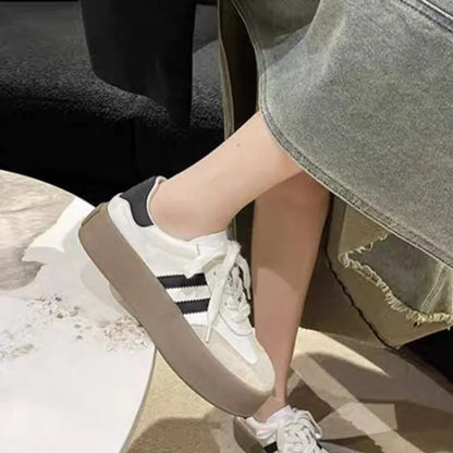 New Design Fashion Casual Shoes Outdoor Lace Up Sneakers for Women Female Comfortable Versatile Sport Shoes Vulcanize Shoes