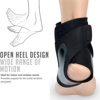 1PC Sports Compression Ankle Support Ankle Stabilizer Brace Tendon Pain Relief Strap Foot Sprain Injury Wrap Basketball Football