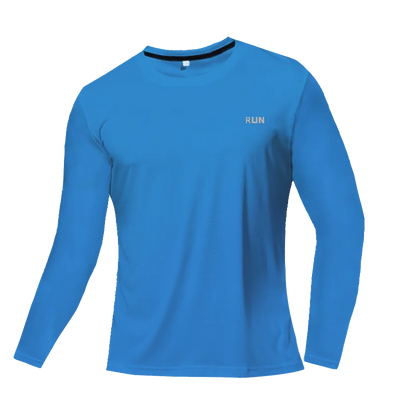 Quick Dry Breathable T-Shirt Sports Tops Training Clothes Long Sleeve T-Shirt Men's Autumn Running Gym Accessories Men Fitness