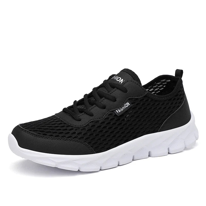 YRZL New Running Shoes for Men Breathable Sports Shoes Light Weight Fashion Summer Breathable Sneakers for Men Plus Size 38-48