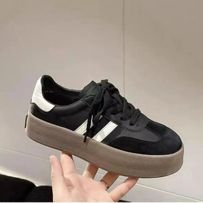 New Design Fashion Casual Shoes Outdoor Lace Up Sneakers for Women Female Comfortable Versatile Sport Shoes Vulcanize Shoes