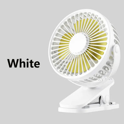 Xiaomi New USB Handheld Clip Fan Portable Rechargeable Fan High Quality Student Wireless Electric Fan Small Cooling Ventilador