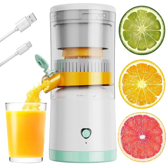 Portable Usb Fully Automatic Juicer Small Multifunctional Juice Residue Separation Two-Way Spiral Juicer Cup Electric Juicer